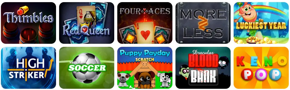 Jeux en ligne BoomsBet Casino