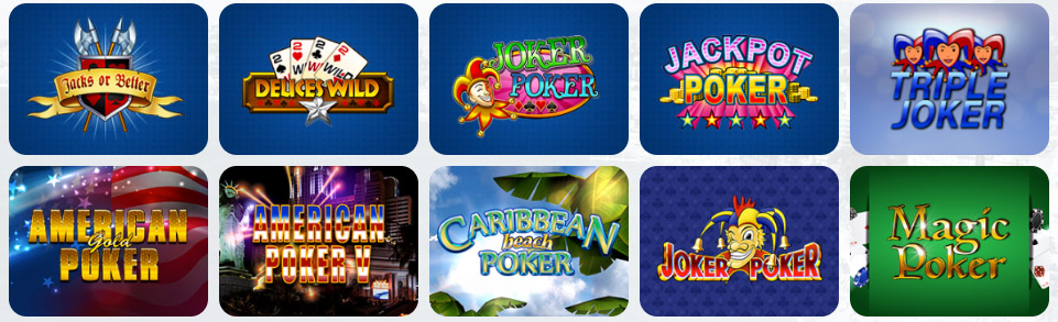 Video Poker BOOMSBET CASINO