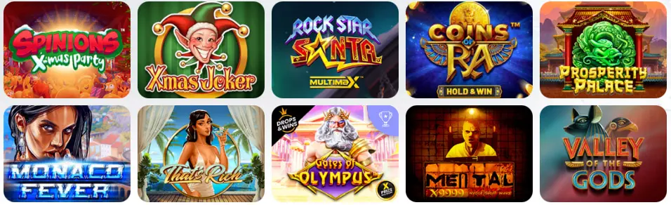 BoomsBet Casino Machines à sous classiques