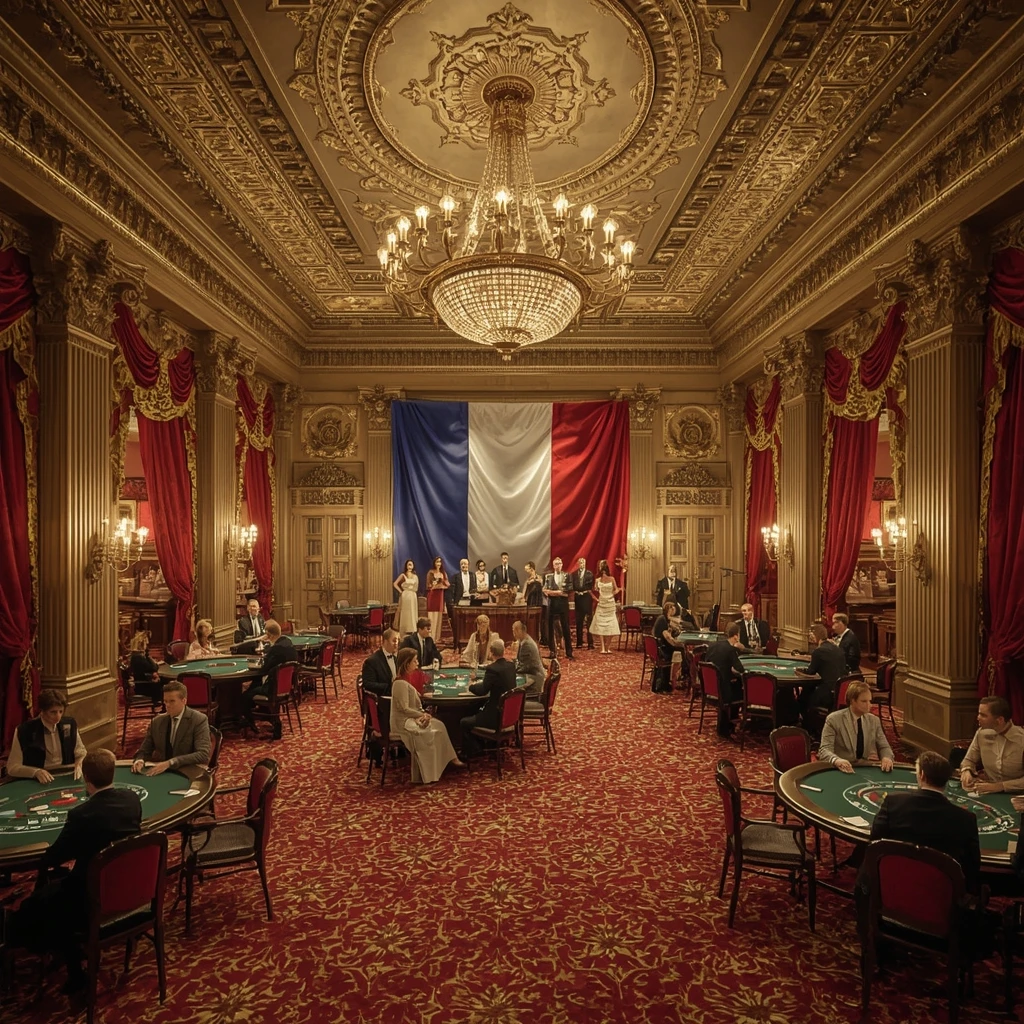 Le casino et le drapeau français BoomsBet Casino